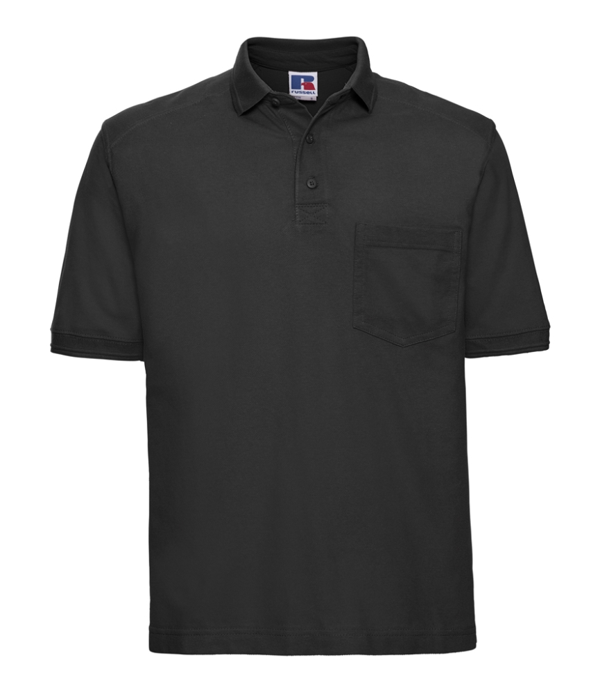 Russell Heavy Duty Piqué Polo Shirt