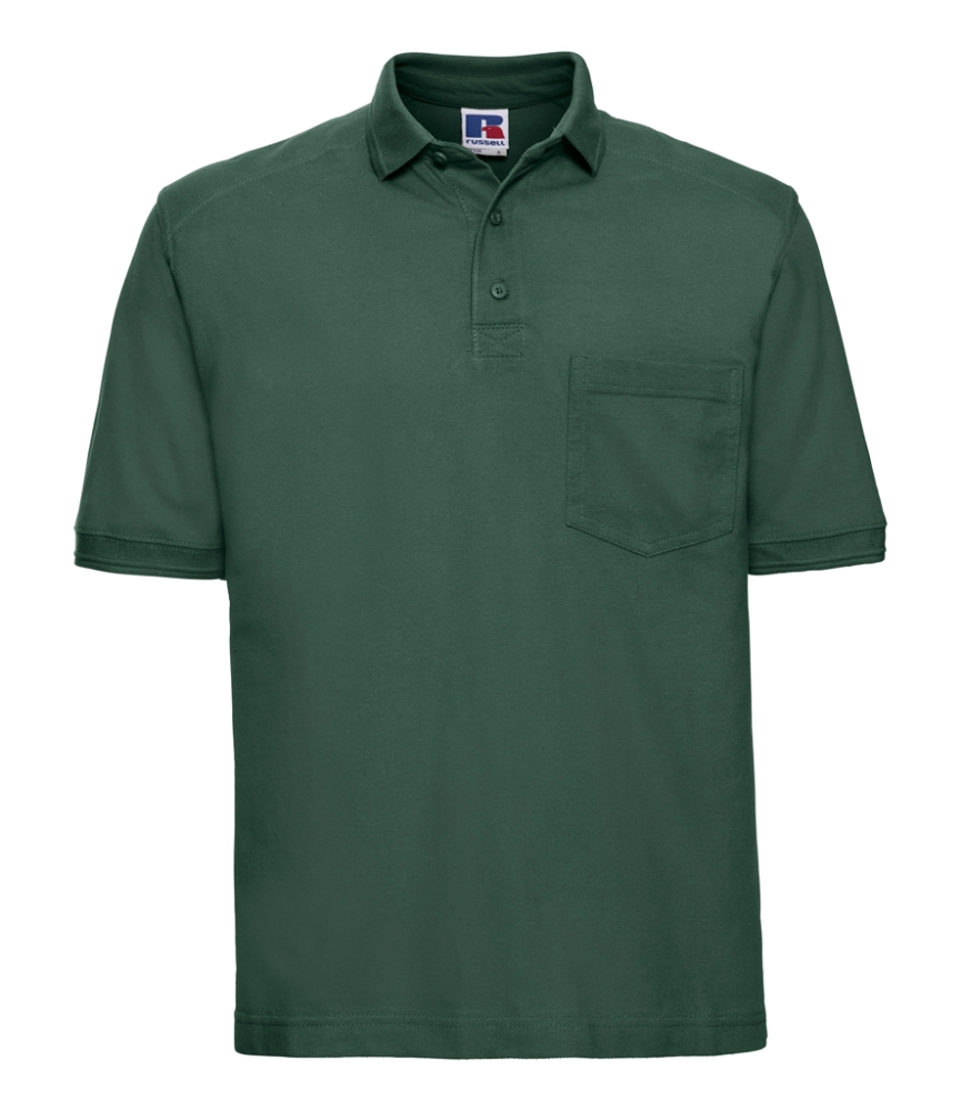 Russell Heavy Duty Piqué Polo Shirt