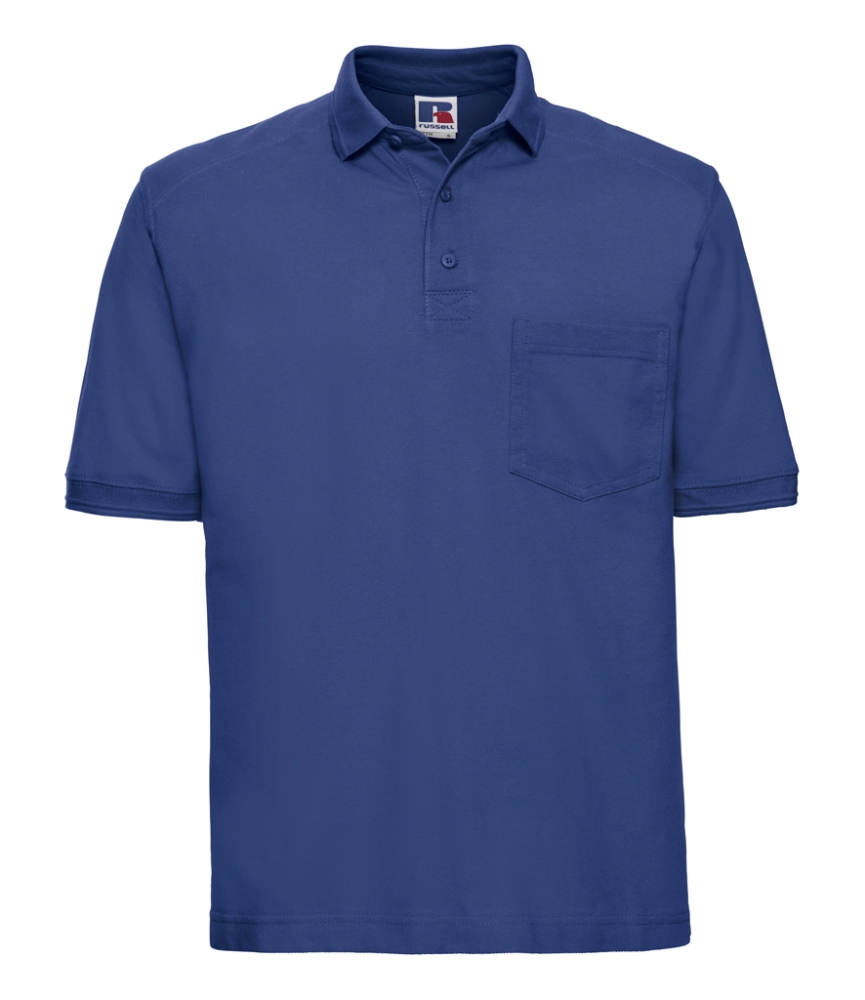 Russell Heavy Duty Piqué Polo Shirt