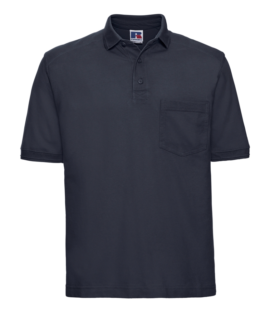 Russell Heavy Duty Piqué Polo Shirt