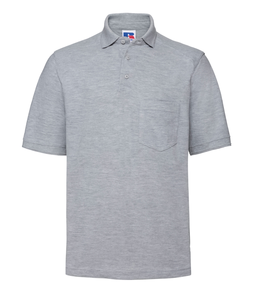 Russell Heavy Duty Piqué Polo Shirt
