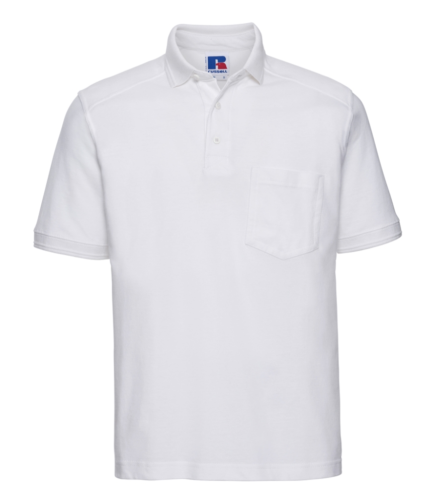 Russell Heavy Duty Piqué Polo Shirt