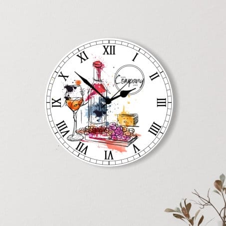 Cheese Board Clock