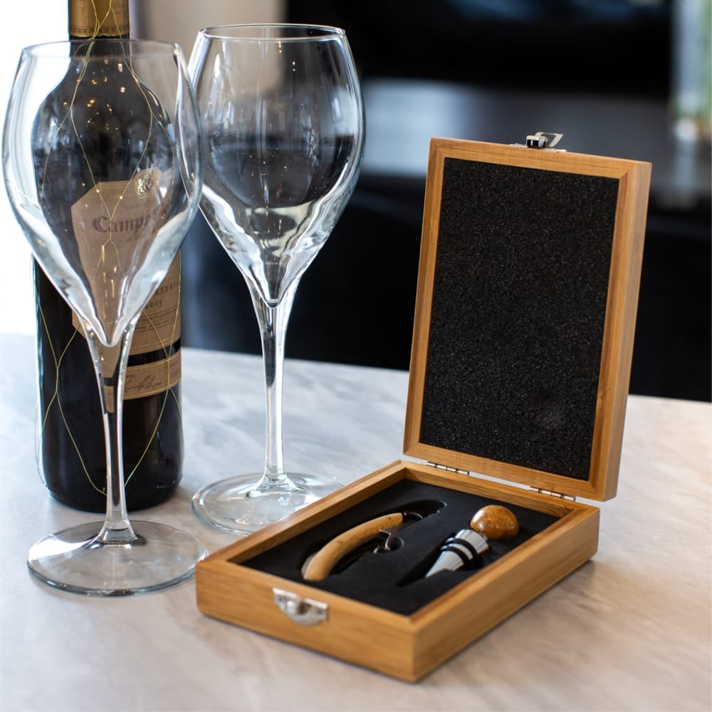 Branded Wine Cork Gift Set