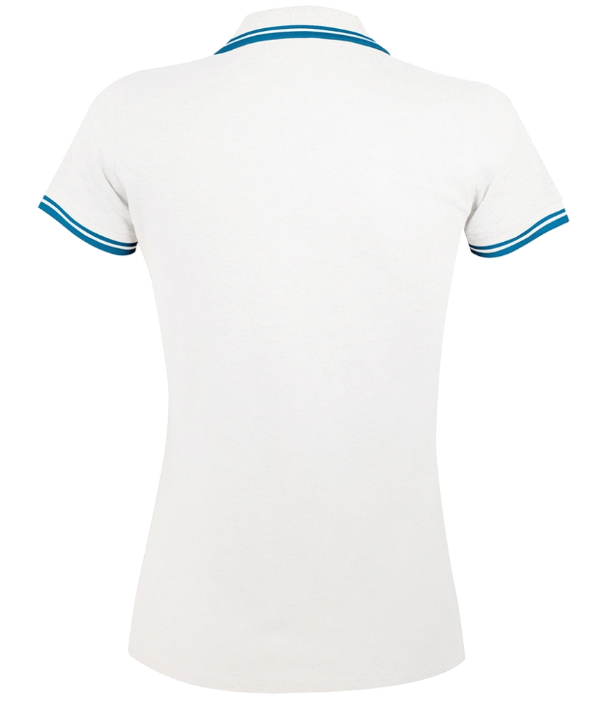 SOL'S Ladies Pasadena Tipped Cotton Piqué Polo Shirt