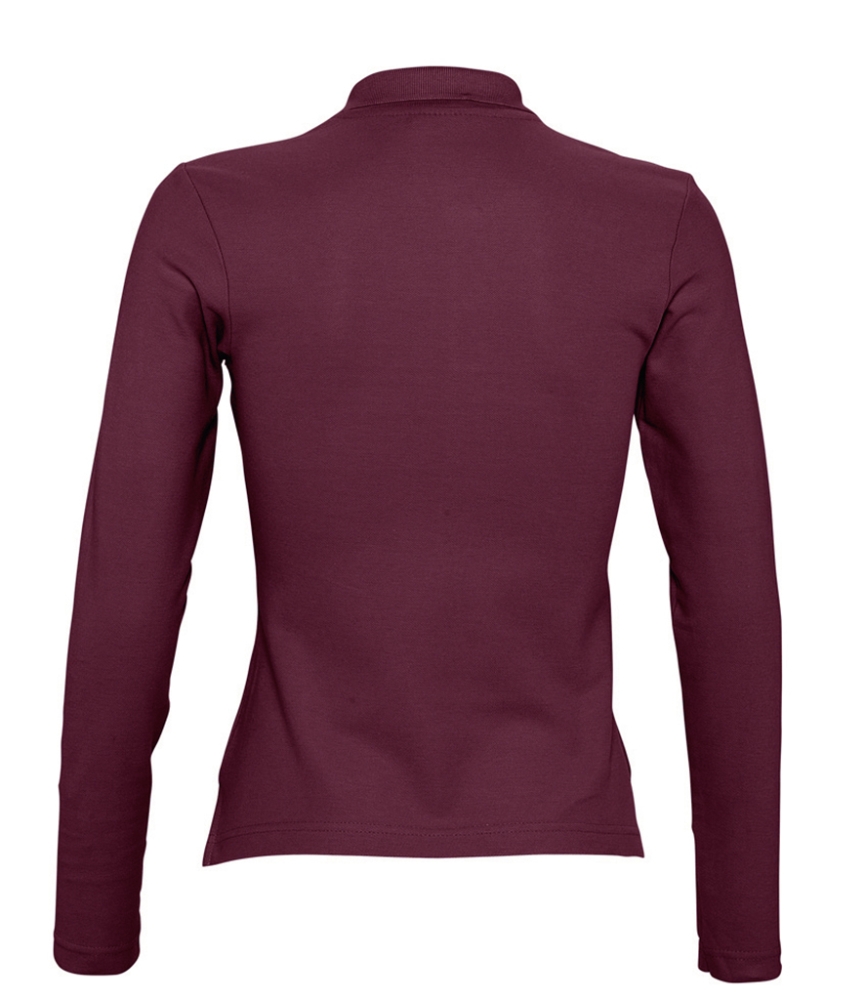 SOL'S Ladies Podium Long Sleeve Cotton Piqué Polo Shirt