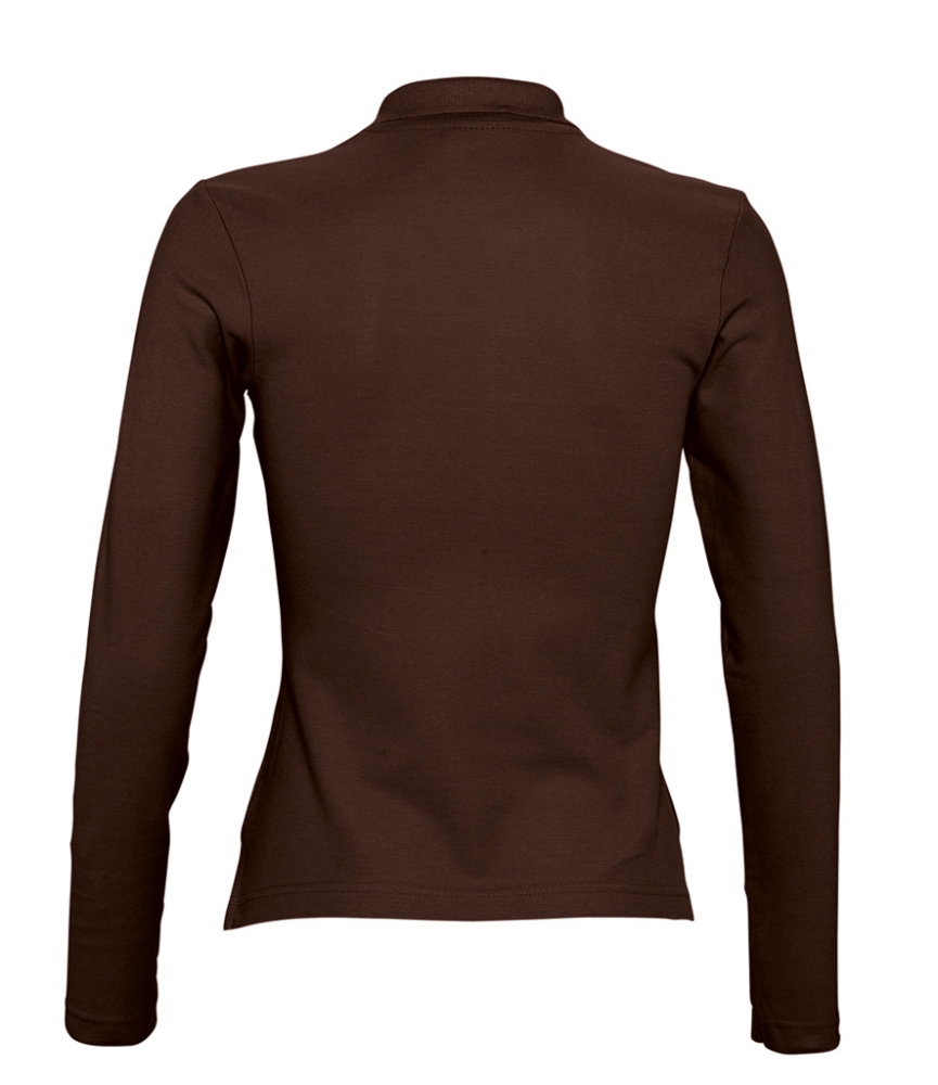 SOL'S Ladies Podium Long Sleeve Cotton Piqué Polo Shirt