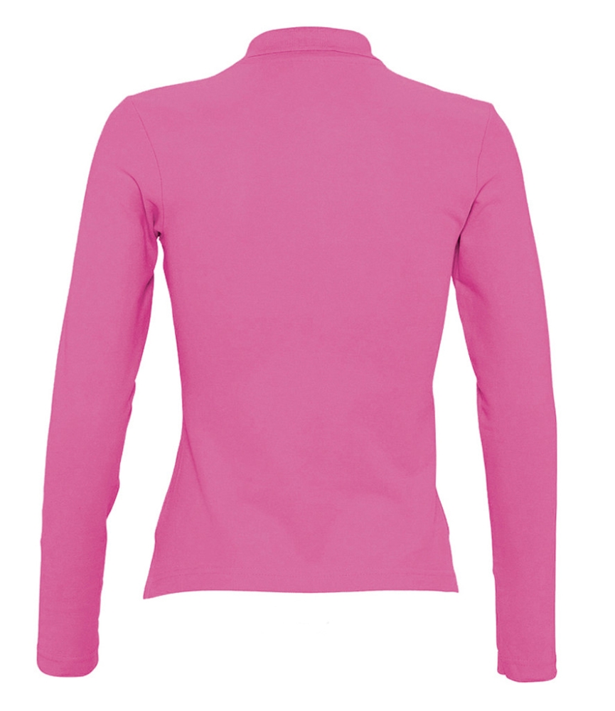 SOL'S Ladies Podium Long Sleeve Cotton Piqué Polo Shirt