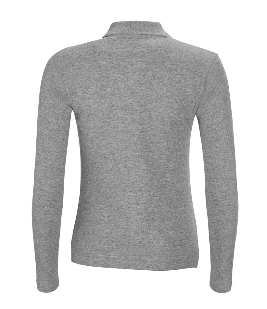 SOL'S Ladies Podium Long Sleeve Cotton Piqué Polo Shirt