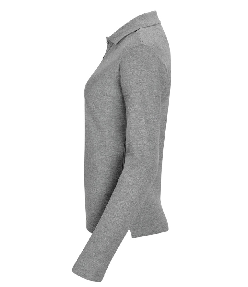 SOL'S Ladies Podium Long Sleeve Cotton Piqué Polo Shirt