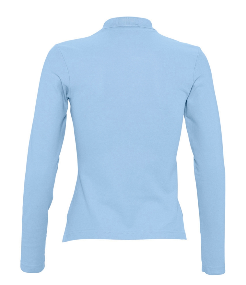 SOL'S Ladies Podium Long Sleeve Cotton Piqué Polo Shirt
