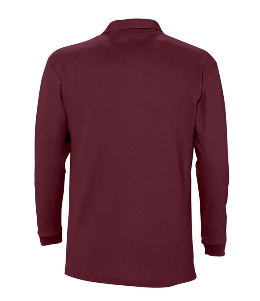 SOL'S Winter II Long Sleeve Cotton Piqué Polo Shirt