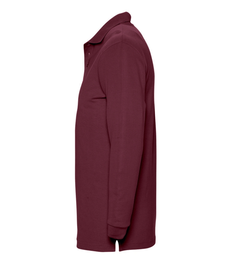 SOL'S Winter II Long Sleeve Cotton Piqué Polo Shirt