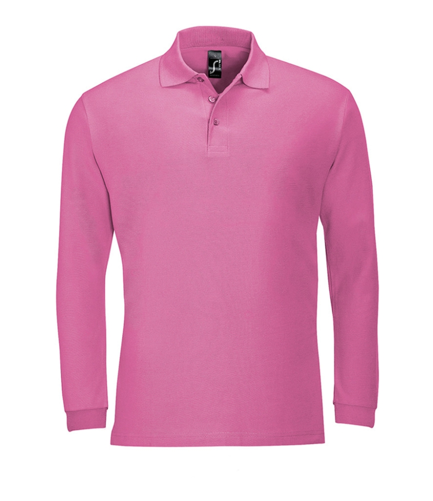 SOL'S Winter II Long Sleeve Cotton Piqué Polo Shirt