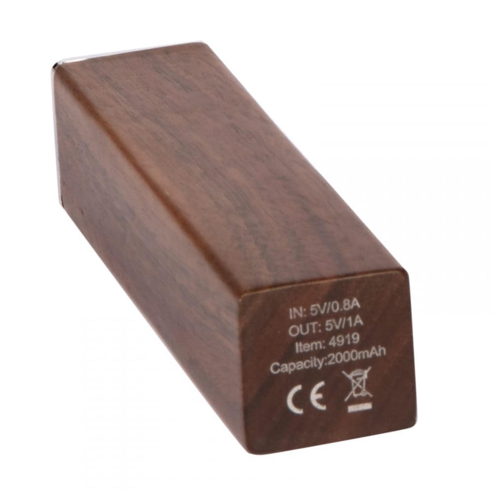 Fine & Country walnut Power Bank