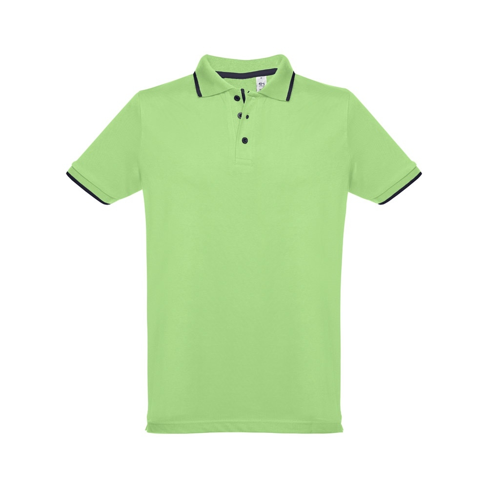 THC ROME. Men's slim fit polo shirt