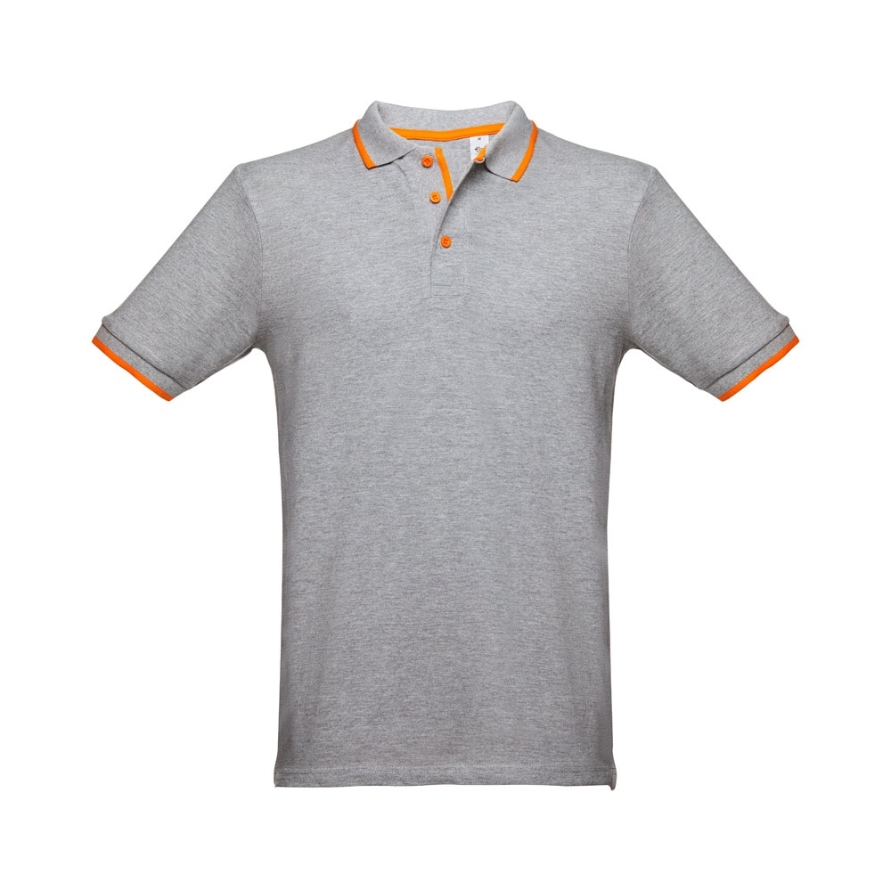 THC ROME. Men's slim fit polo shirt