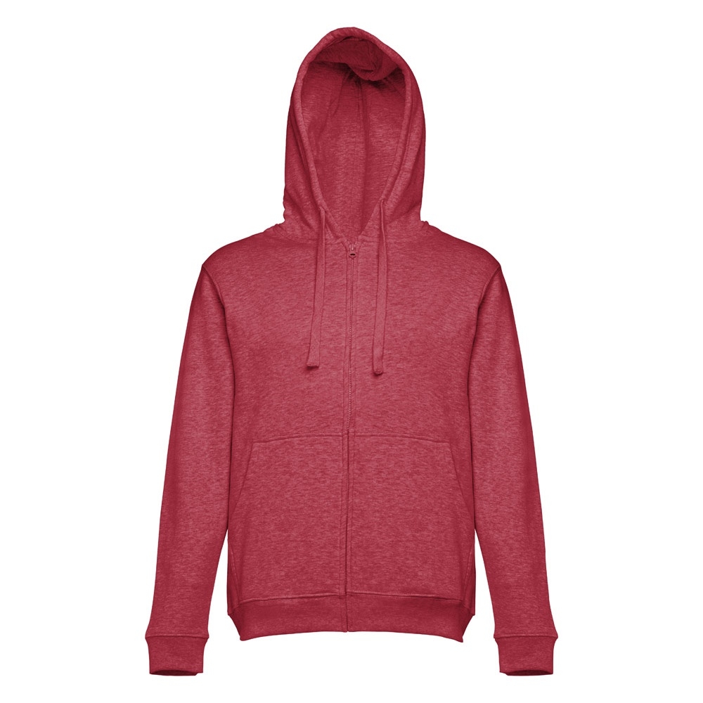 THC AMSTERDAM. Men's hooded full zipped sweatshirt