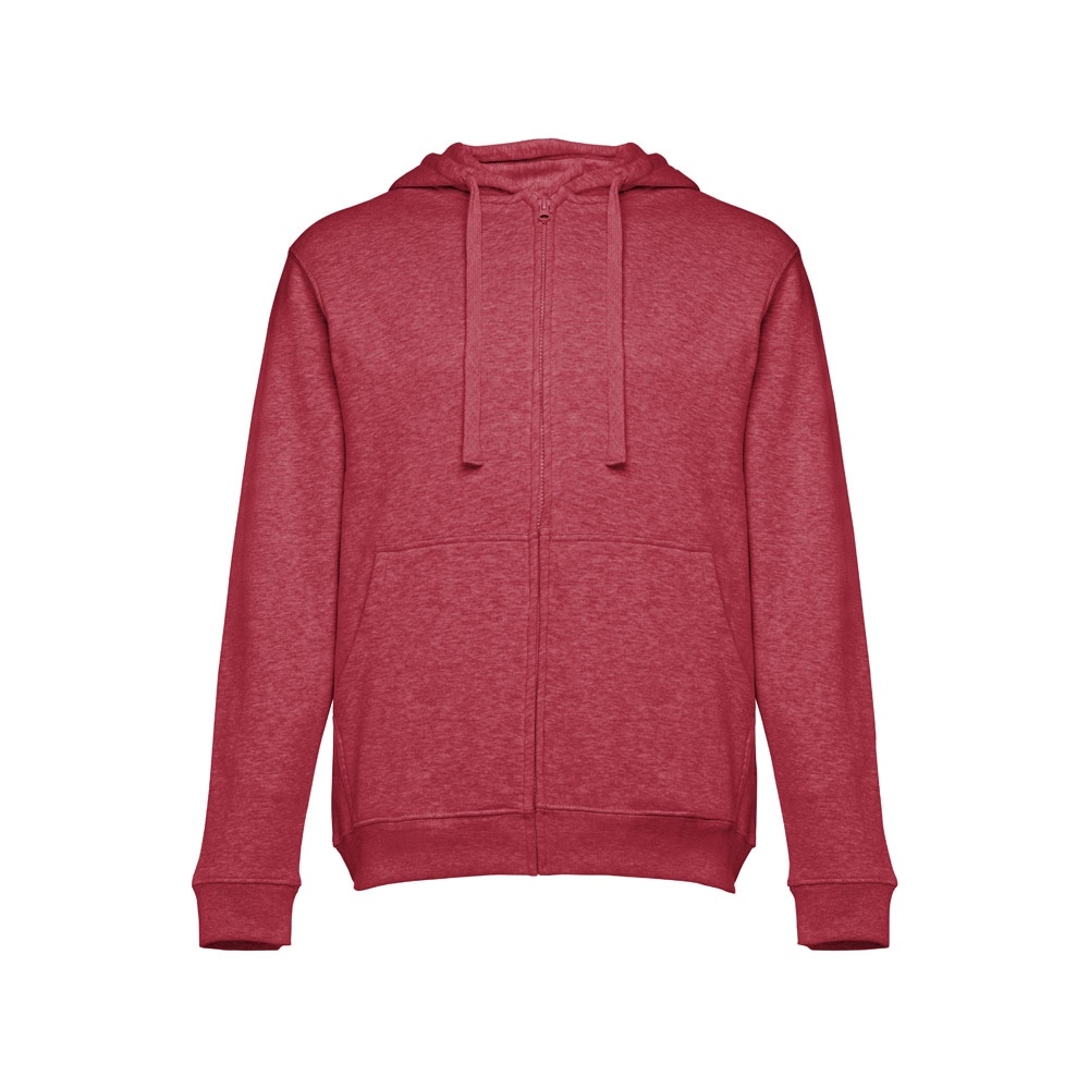 THC AMSTERDAM. Men's hooded full zipped sweatshirt