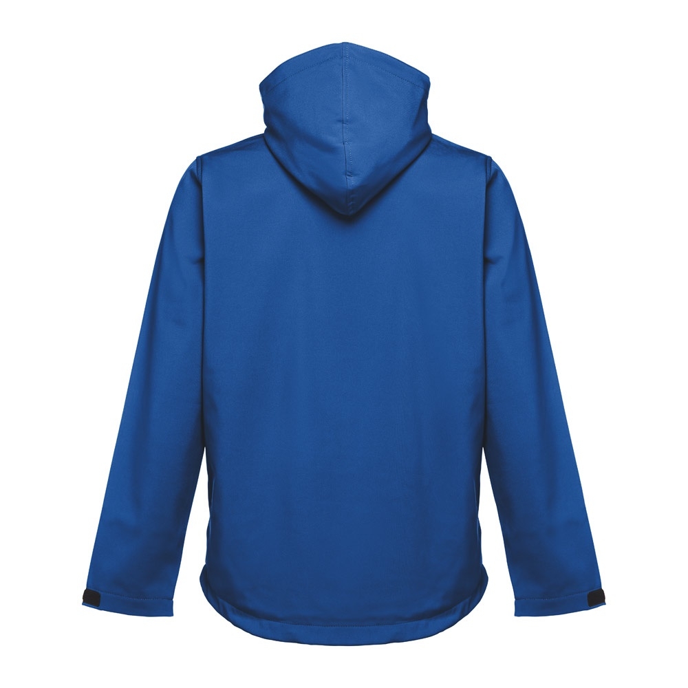 THC ZAGREB. Men's softshell with removable hood