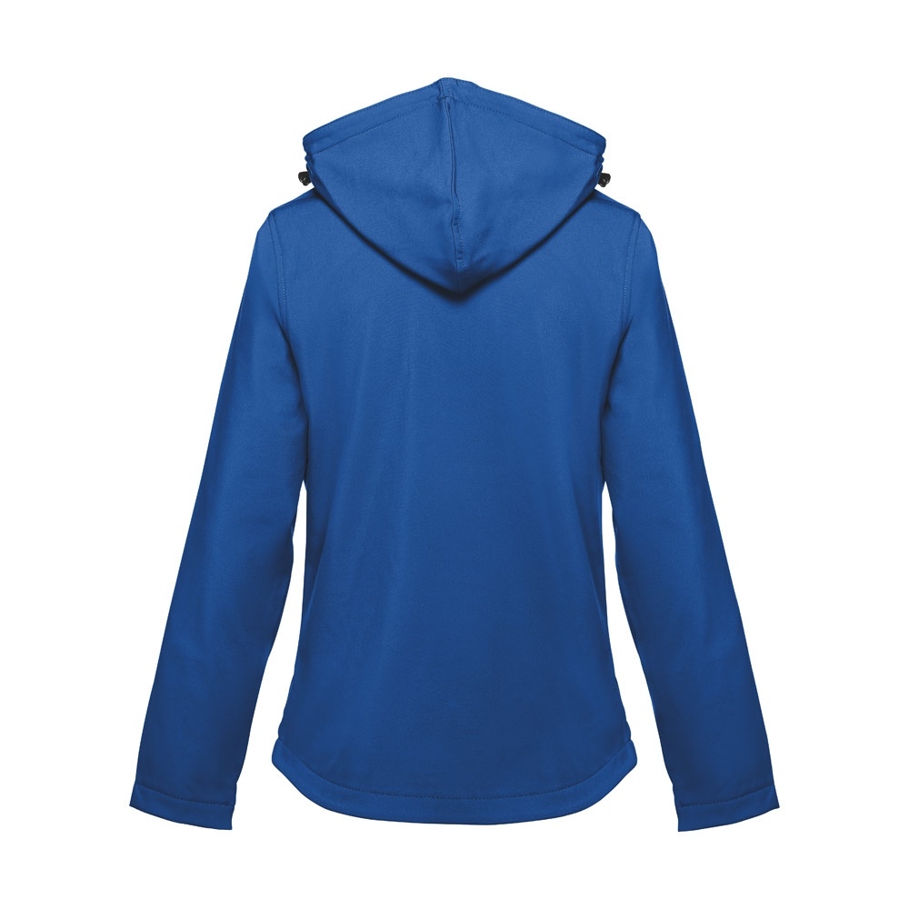THC ZAGREB WOMEN. Women's softshell with removable hood