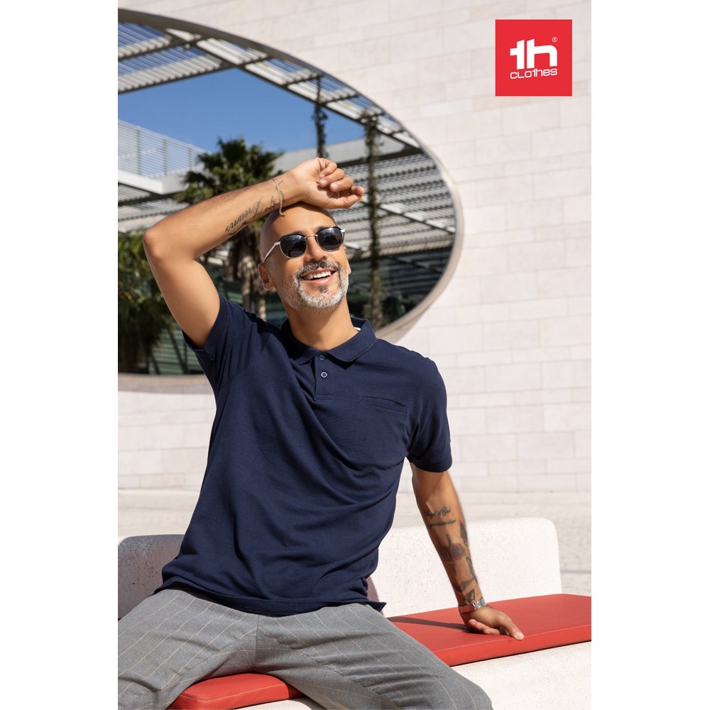 THC DHAKA. Men's polo shirt