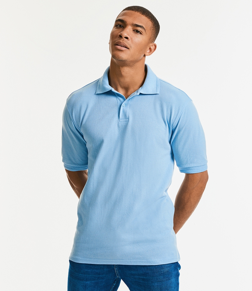 Russell Hardwearing Poly/Cotton Piqué Polo Shirt