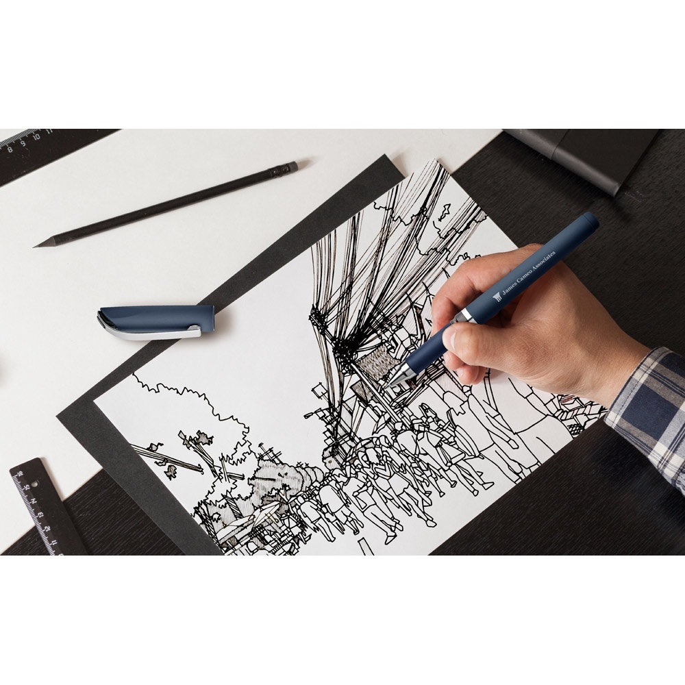 BOLT. Ball pen in ABS with metal clip