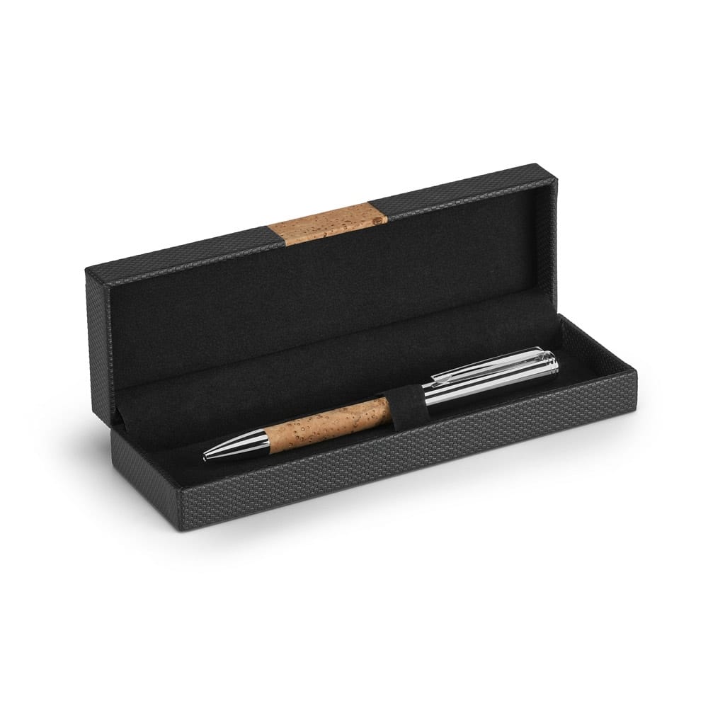 Cork ball pen & gift box