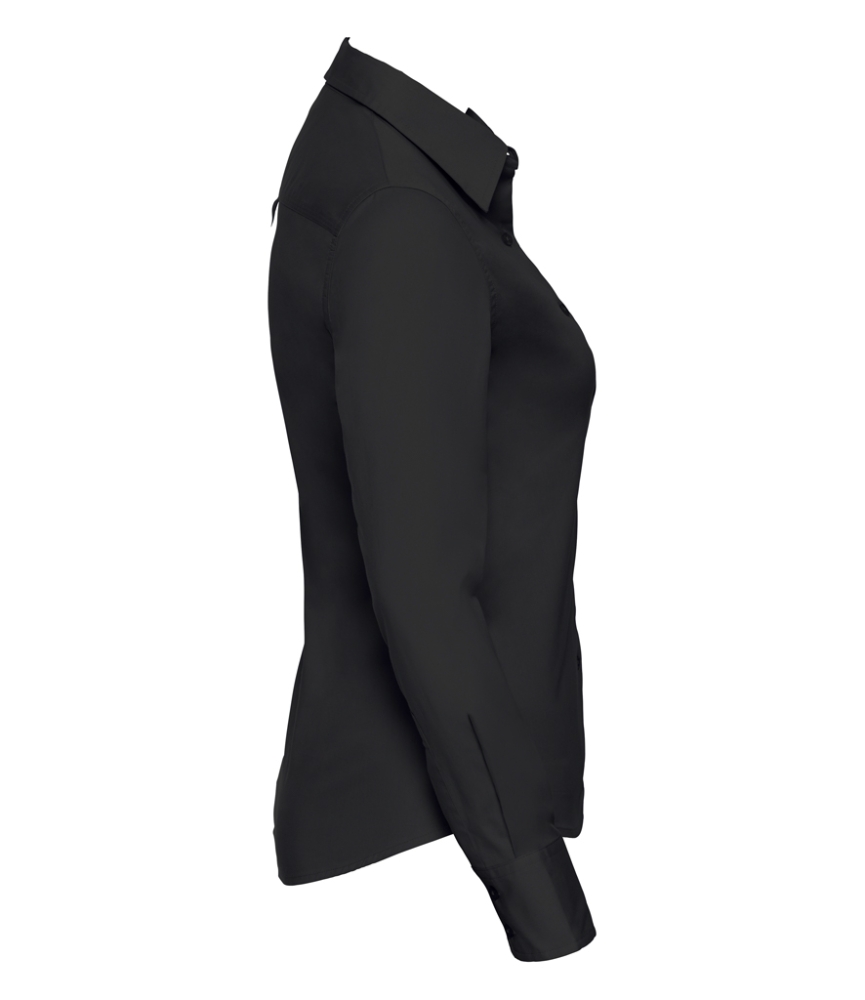 Russell Collection Ladies Long Sleeve Classic Twill Shirt