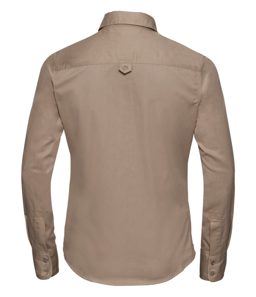 Russell Collection Ladies Long Sleeve Classic Twill Shirt