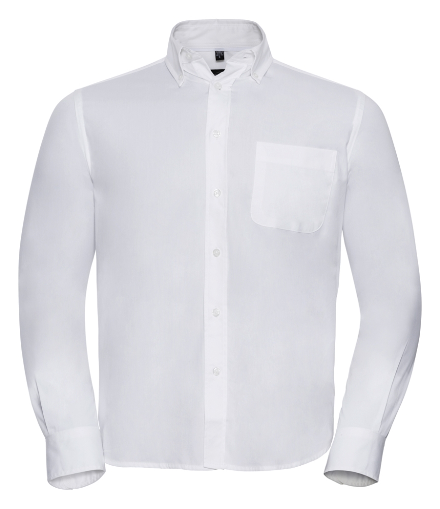Russell Collection Long Sleeve Classic Twill Shirt
