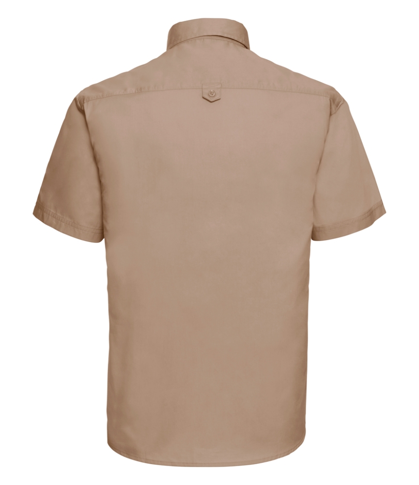 Russell Collection Short Sleeve Classic Twill Shirt