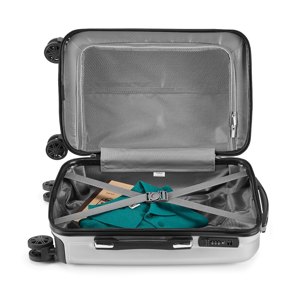 BRUGES. Travel trolley in ABS and PET