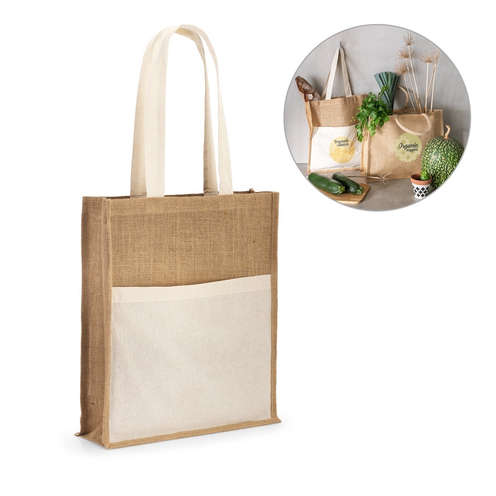 F&C BRAGA. Jute bag 