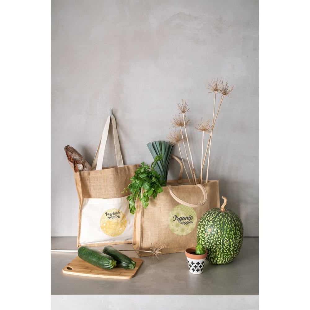 SHANTI. Jute bag
