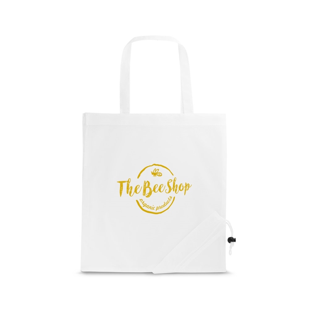 SHOPS. Foldable bag in 190T