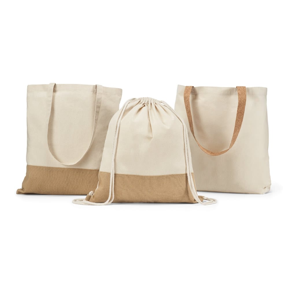 SABLON. 100% cotton drawstring bag