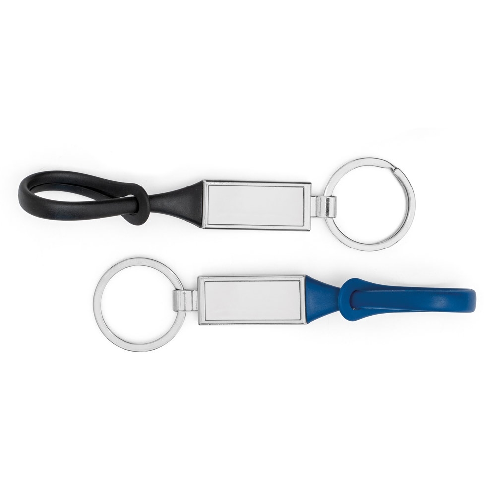 CLOVE. Keyring in metal and PVC