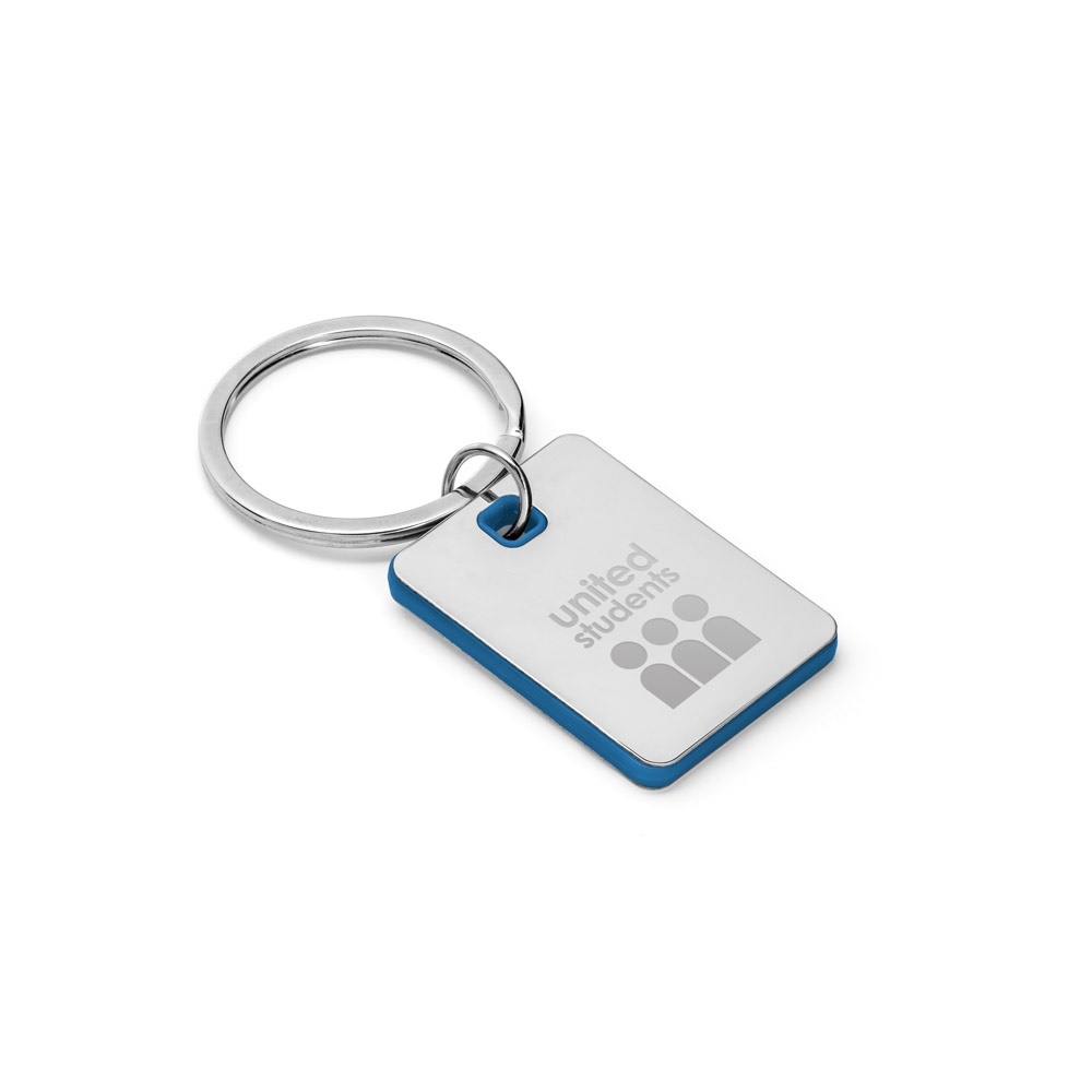 BECKET. Metal and ABS keyring