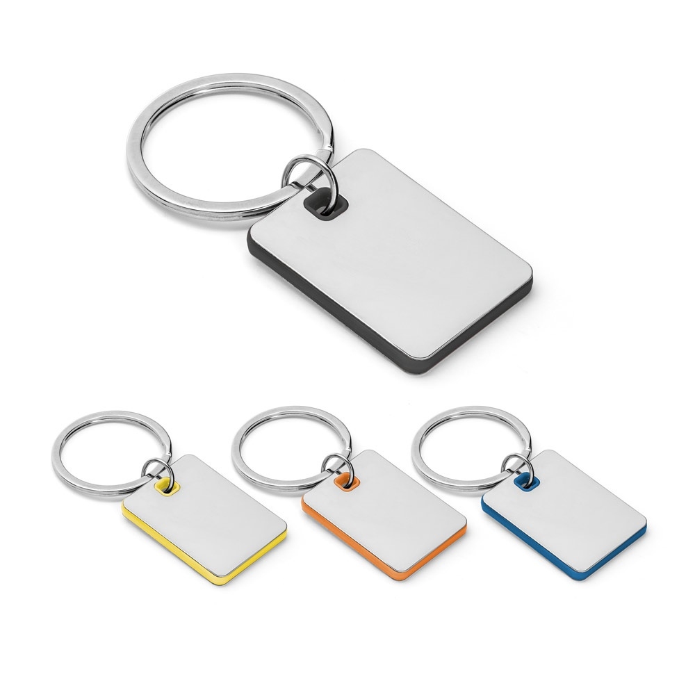 BECKET. Metal and ABS keyring