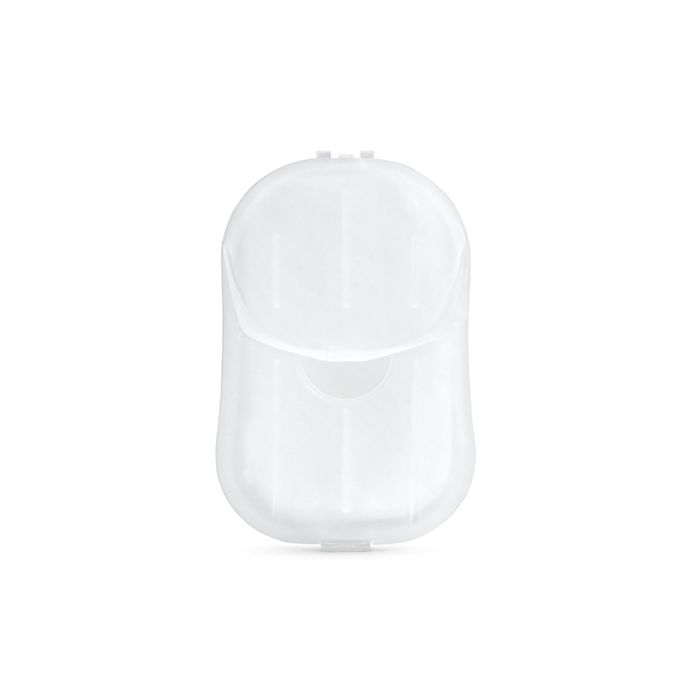 JULIPER. Case with 20 soap sheets