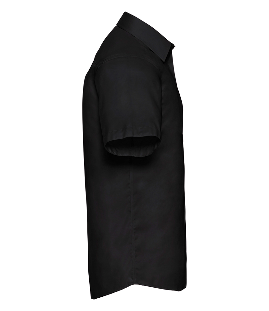 Russell Collection Short Sleeve Tailored Ultimate Non-Iron Shirt