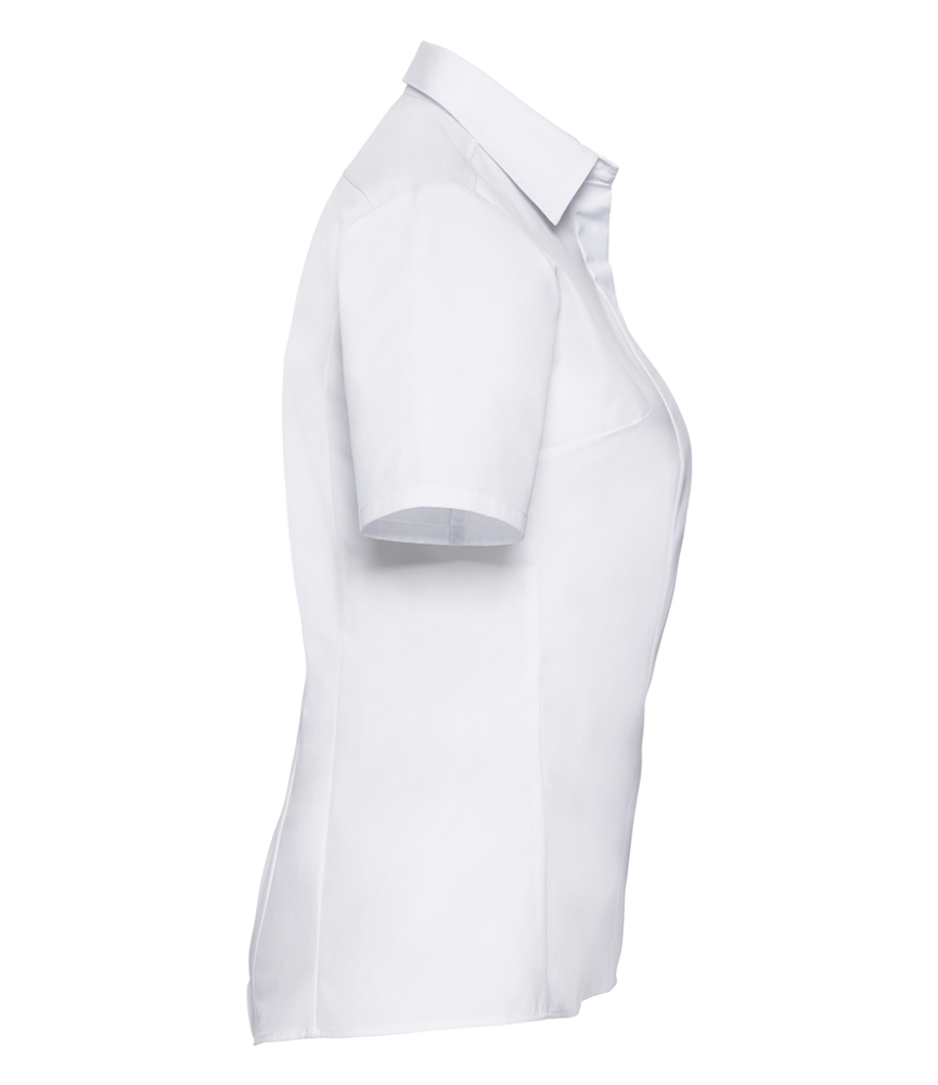 Russell Collection Ladies Short Sleeve Ultimate Stretch Shirt