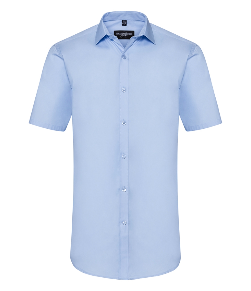 Russell Collection Ultimate Short Sleeve Stretch Shirt