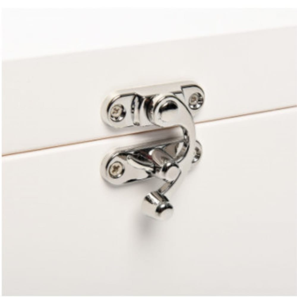 Branded white Wooden Box