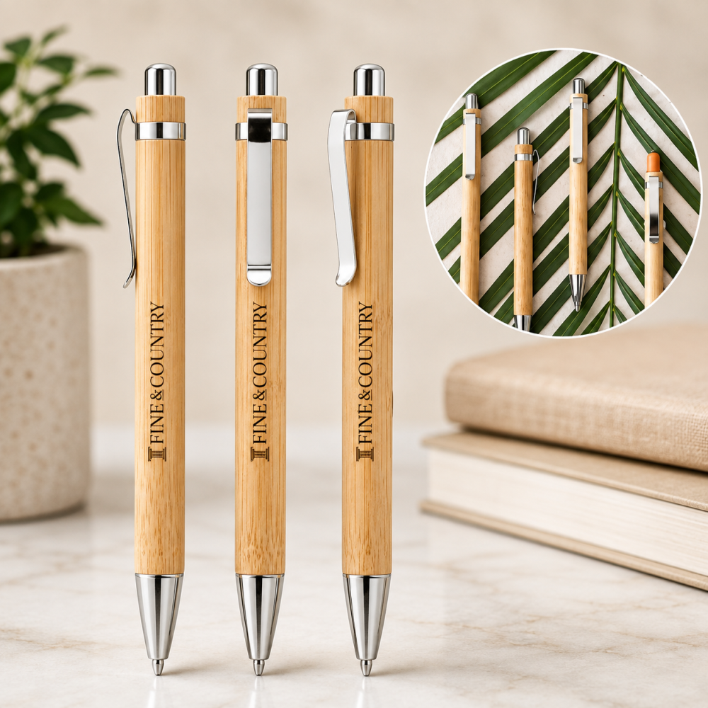 Fine & Country HERA. Bamboo ball pen 