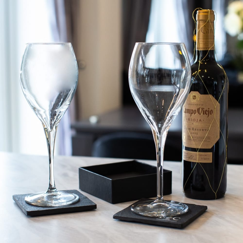 Corporate Set of 4 Slate Coasters