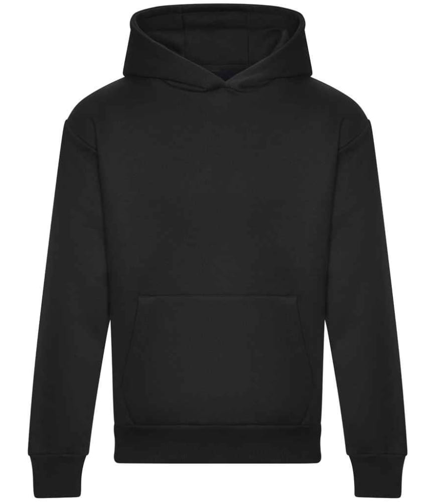Signature Charcoal Heavyweight Hoodie - Black
