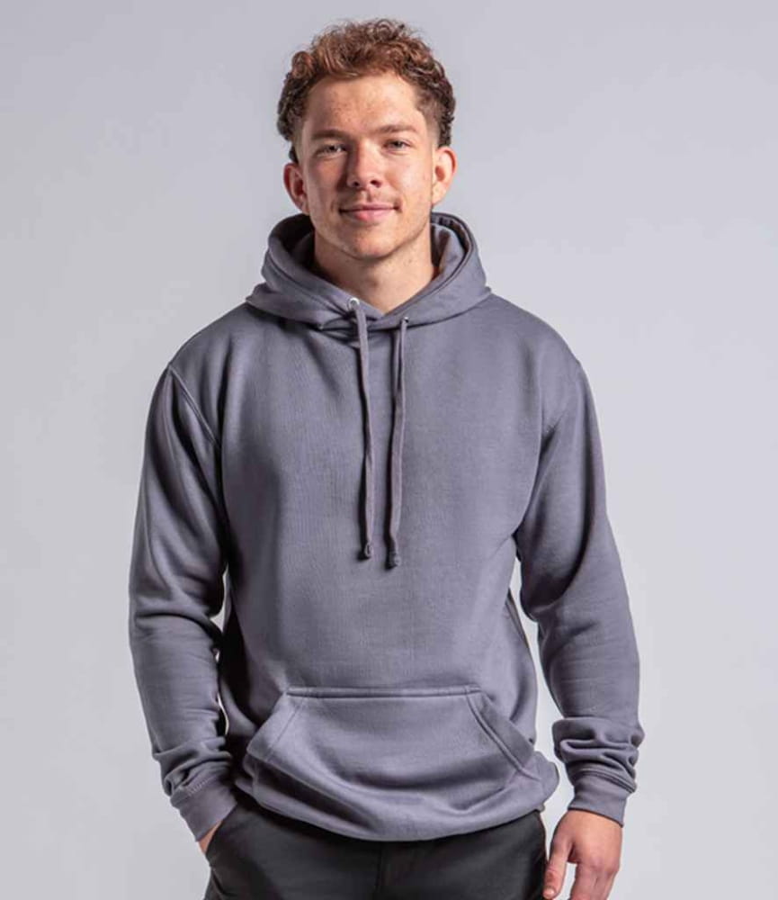 Drawstring - Unisex hoody - Solid grey